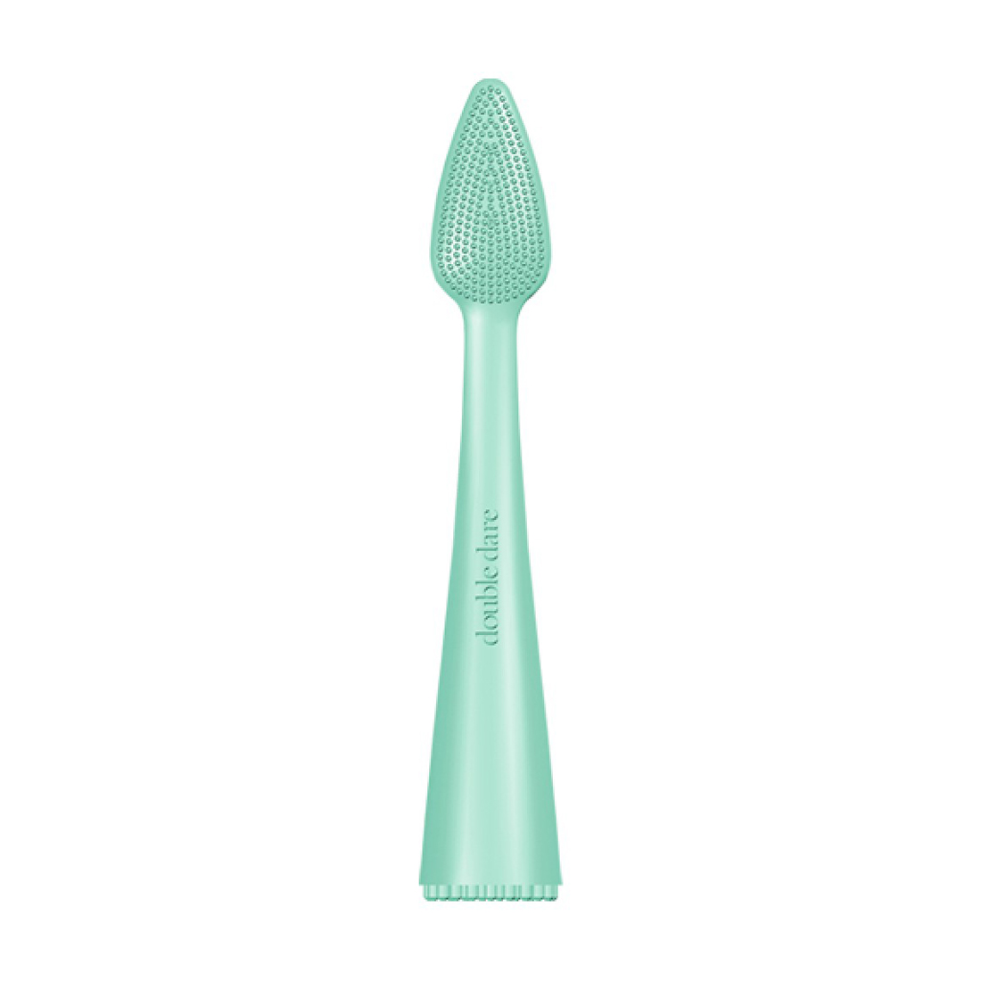 Щіточка масажна силіконова для Т-зони Double Dare Innovative Multi-Functional Buddy Mini, Pastel Green, М'ятна, 1 шт
